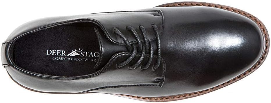 Deer Stags Boy's Denny Oxford, Black, 4 Medium US Big Kid Review | Image 4