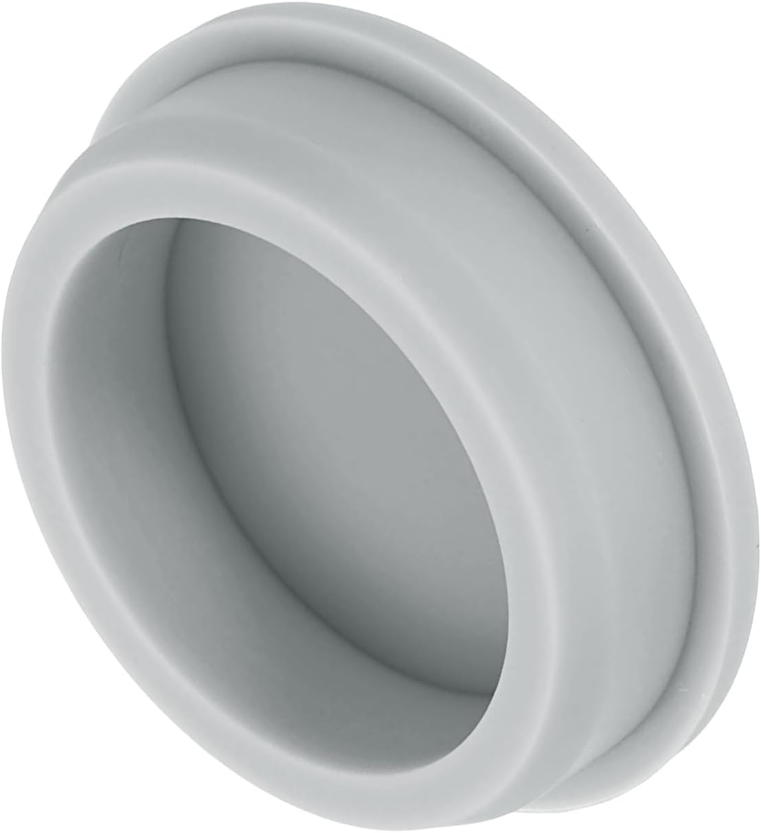 uxcell Silicone Rubber Plug, High Temp Round Hole Plug Waterproof Rubber Stopper Pipe End Caps Fit 51mm/2.01" for Bathtub Bottle Sealing, Grey