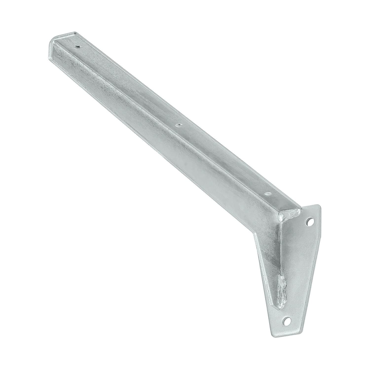 siwitec L-Profil-Konsole 480 x 130 x 65 mm | 4er-Set Regalwinkel mit 75 kg Traglast | Schwerlastträger für Regale | Profilkonsole | Regalträger
