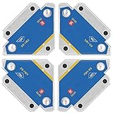 pinza masa soldar comprar 【Alta Calidad & Larga Vida útil】Nuestra escuadras magneticas soldadura de angulo están hechas de lámina galvanizada engrosada de doble capa, con superficie ignífuga que tiene alta resistencia al fuego a la corrosión, garantiza una vida útil más larga y mejor rendimiento magnético.