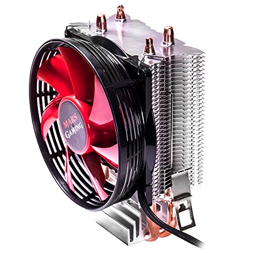 Mars Gaming MCPU117, dissipatore di calore per PC, ventola da 90 mm, tecnologia PWM, supporto AM4