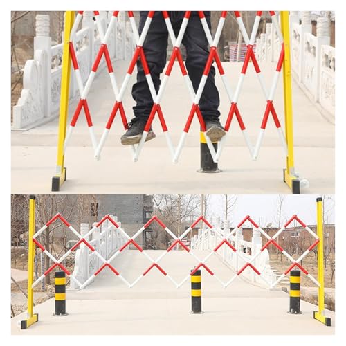 Barrière de circulation rétractable et extensible pour sécurité mobile - 3