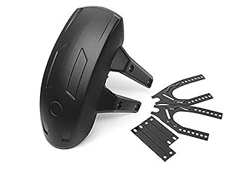 Aow Flexible Universal Rear ABS Tyre Guard (Black)