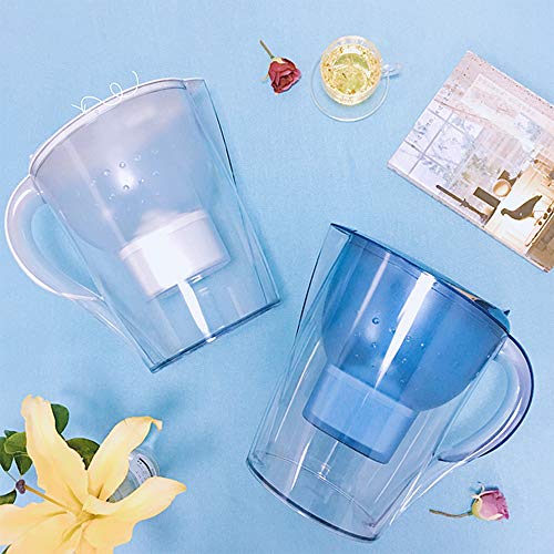 DECDEAL 3.5L Jarro de Filtro de Água Transparente Jarro de Filtro de Água para Uso Doméstico Chaleir