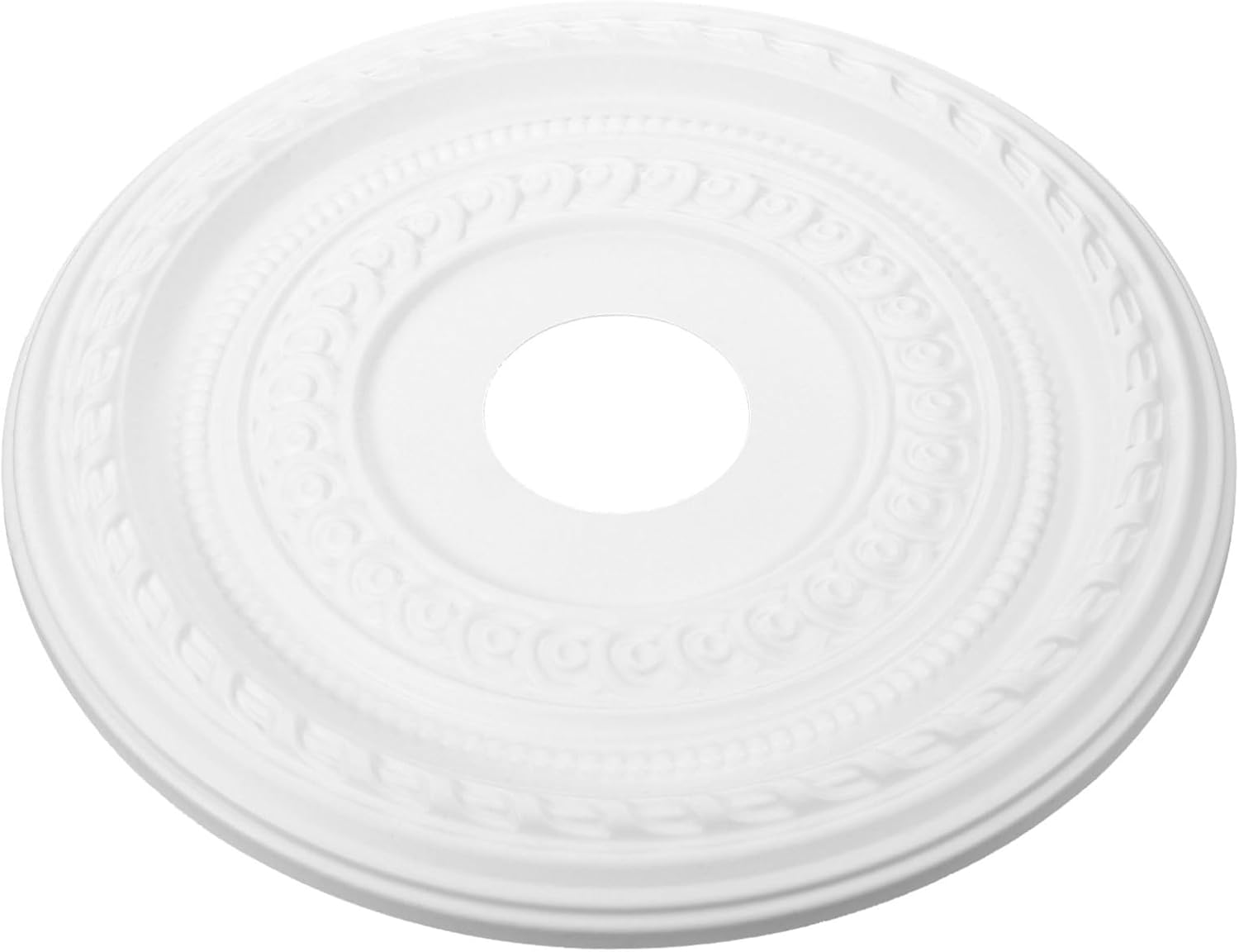 Kichvoe Ceiling Pu Ceiling Cover for Light Fixtures Decorative Canopy Versatile Use for Home Office and Business Lighting