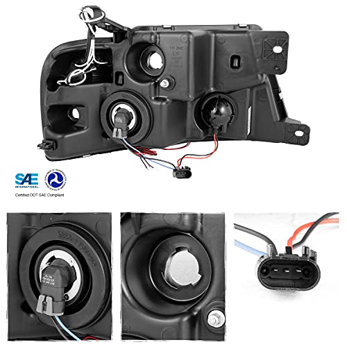 Image of AKKON - For 2004-2008 Ford F150 F-150 Pickup Dual Projector Headlights