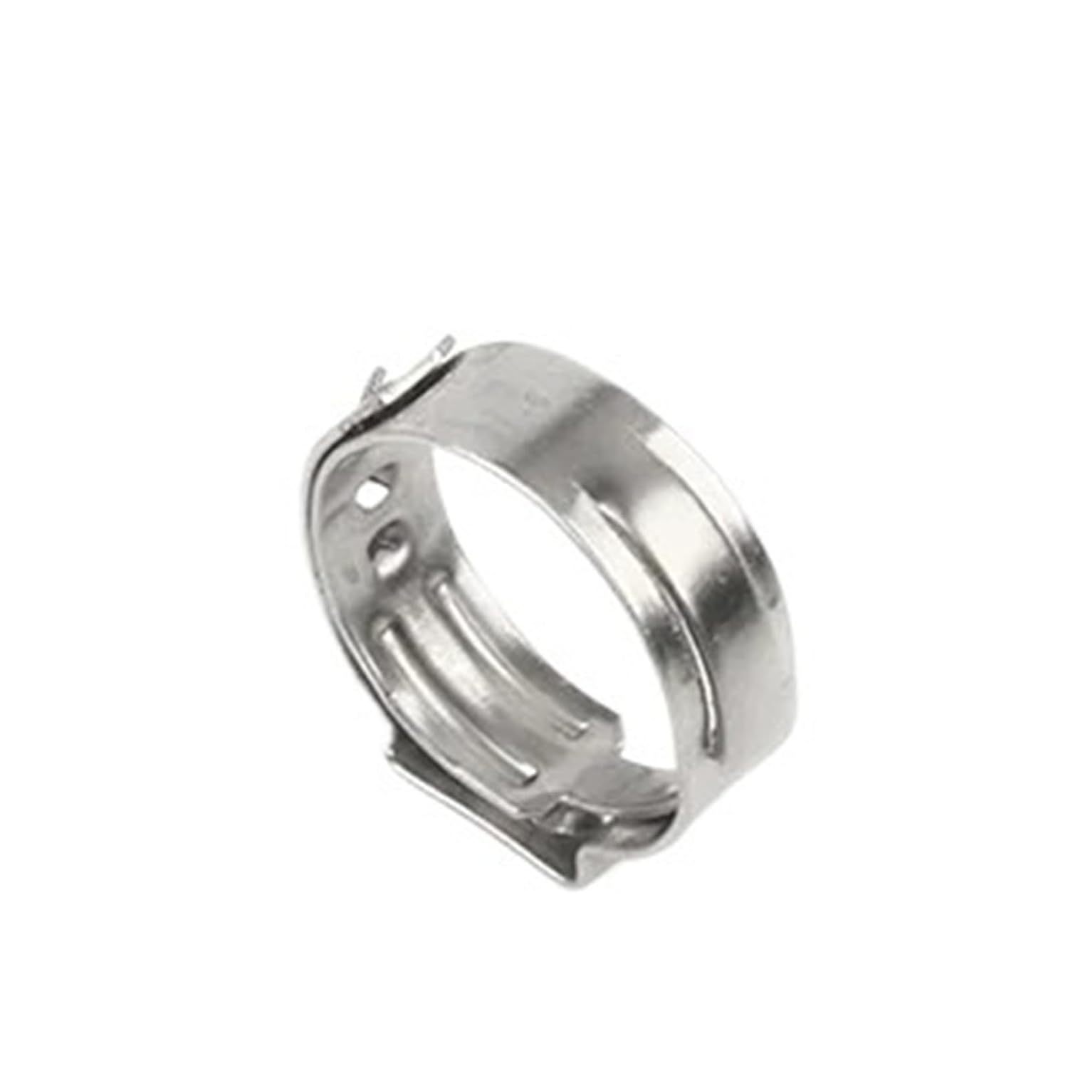 140pcs Single Ear Stepless Hose Clamps Or 1PC Hose Clip 7-21mm 304 Stainless Steel Hose Clamps Cinch(1PC Pliers)