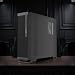 Enterprise Slim Office Business PC Case, Slimline SFF Micro ATX/Micro ITX Case, With 300W SFX PSU, USB 3.0, USB-C, Memory Card Reader, Black