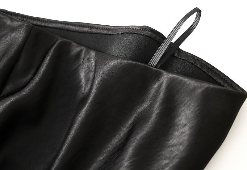 CORIRESHA Women's Clothing Gentle Temperament Commuter Style Satin 3D Flower Elastic High Waist Mermaid Skirt Slim Long Skirt3