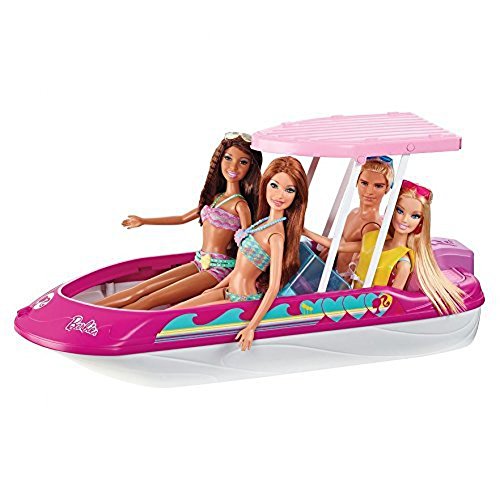 a barbie boat
