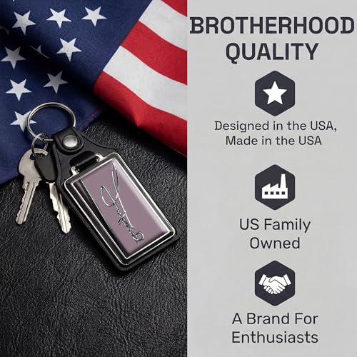 Image of Brotherhood Car Key Chain for Imperial - Classic Models Keychain for Men
