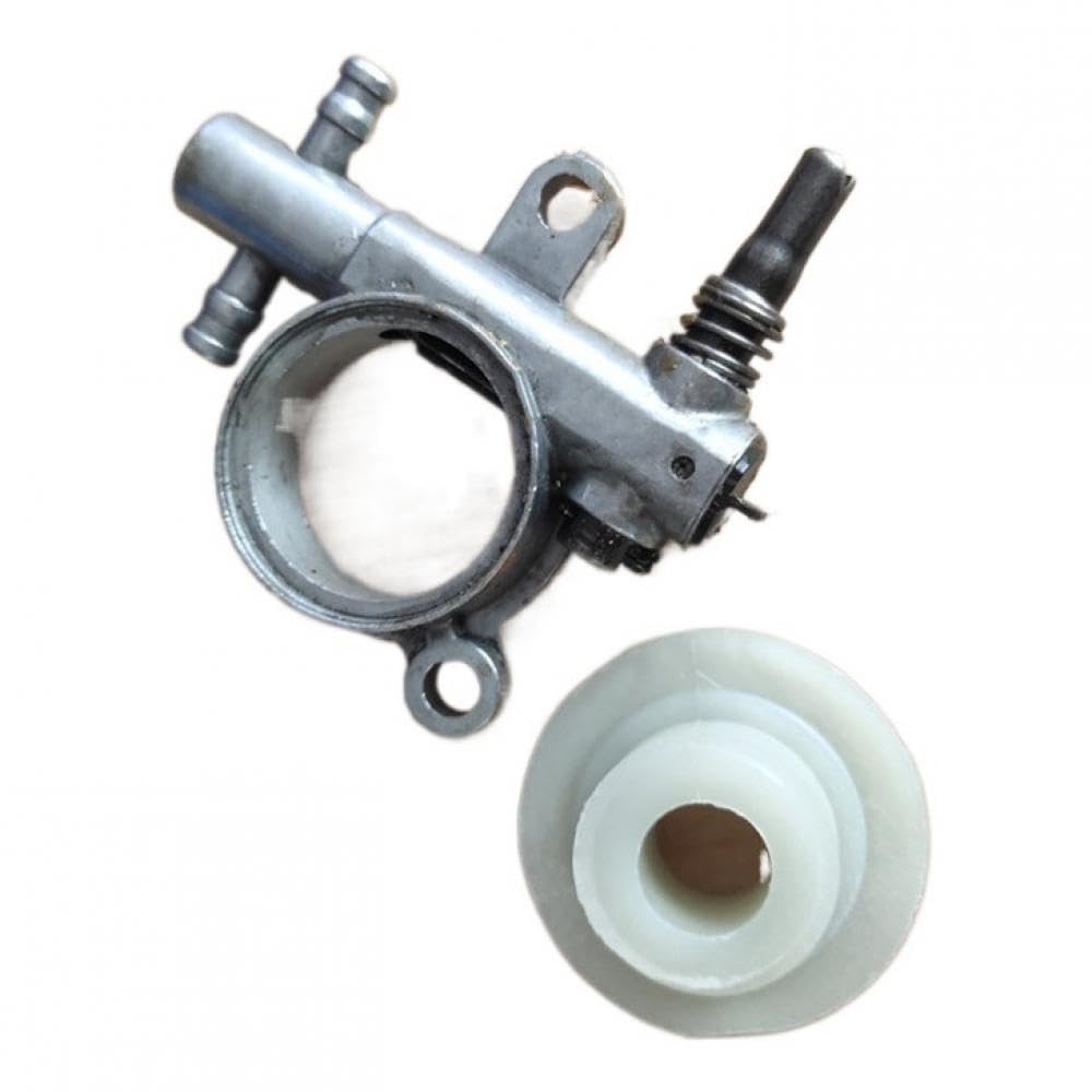 Mighty Scapers 2 Sets Oil Pump With Worm Gear Replacement Part For Chainsaw Lubrication Compatible With Z Chainsaw G3800 3800 38Cc Models(2 Sets)