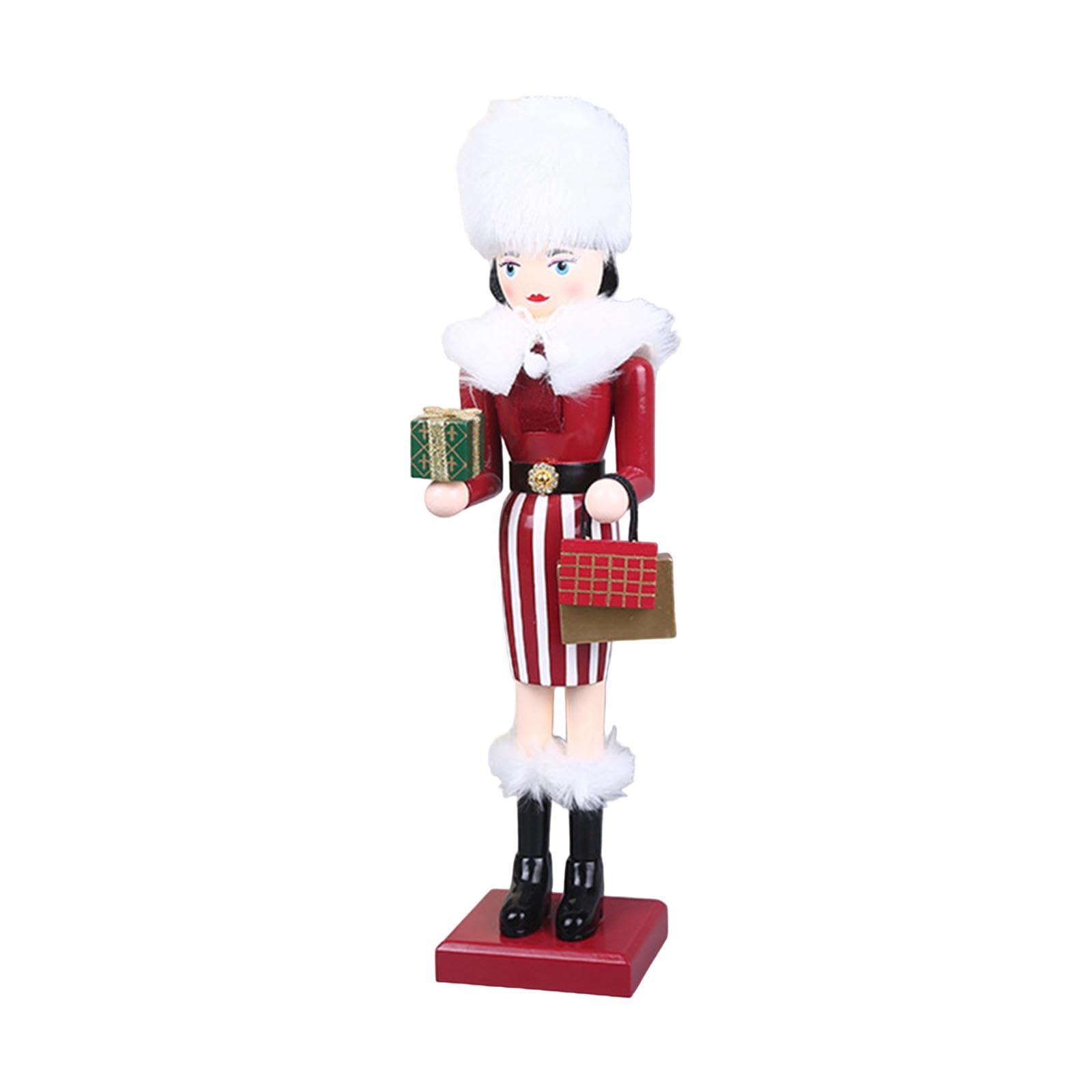 Casse-Noisette Bois contre Déco Fade : Statuette Durable Personnage Noël