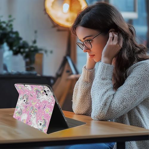 Protection iPad 10e génération licorne avec support stylet et veille - 5