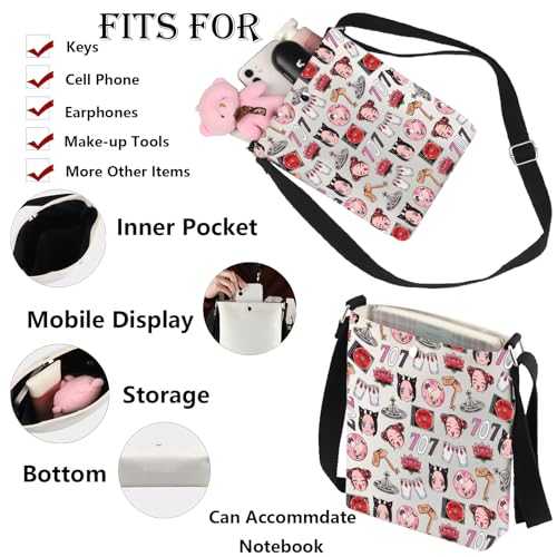 G2TUP Anime Crossbody Bag 707 Apartment Gifts Nana & Hachi Gifts Manga Shoulder Bag3