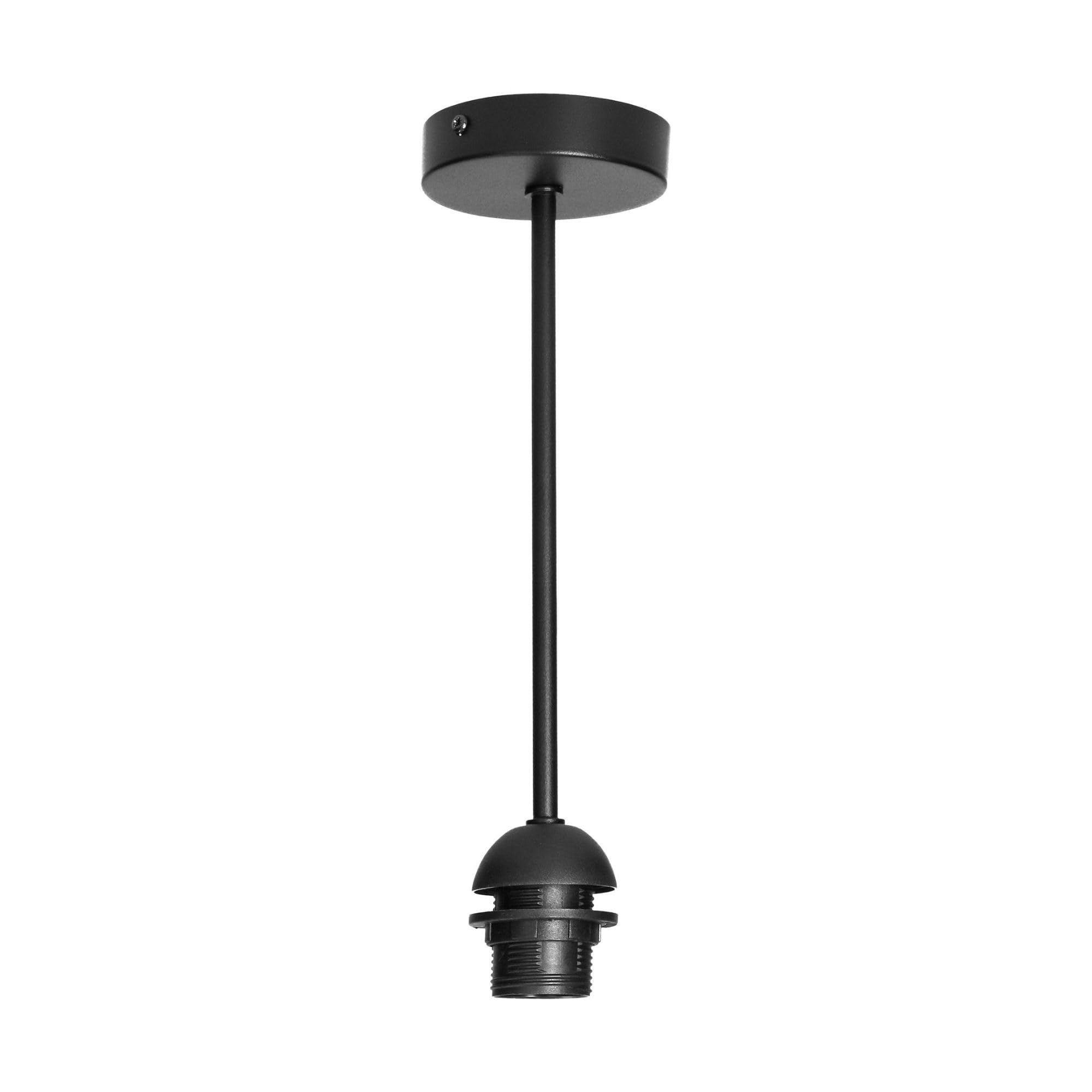 Hängeleuchten & Pendelleuchten Pendelleuchte Esstisch Moderne Deckenlampe Hängend mit austauschbarer E27-Lichtquelle max 60 W Kurz (Grau)(Glühbirne fehlt)