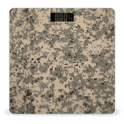 Báscula Digital de Baño Camuflaje Army con Pantalla LCD miniatura 1