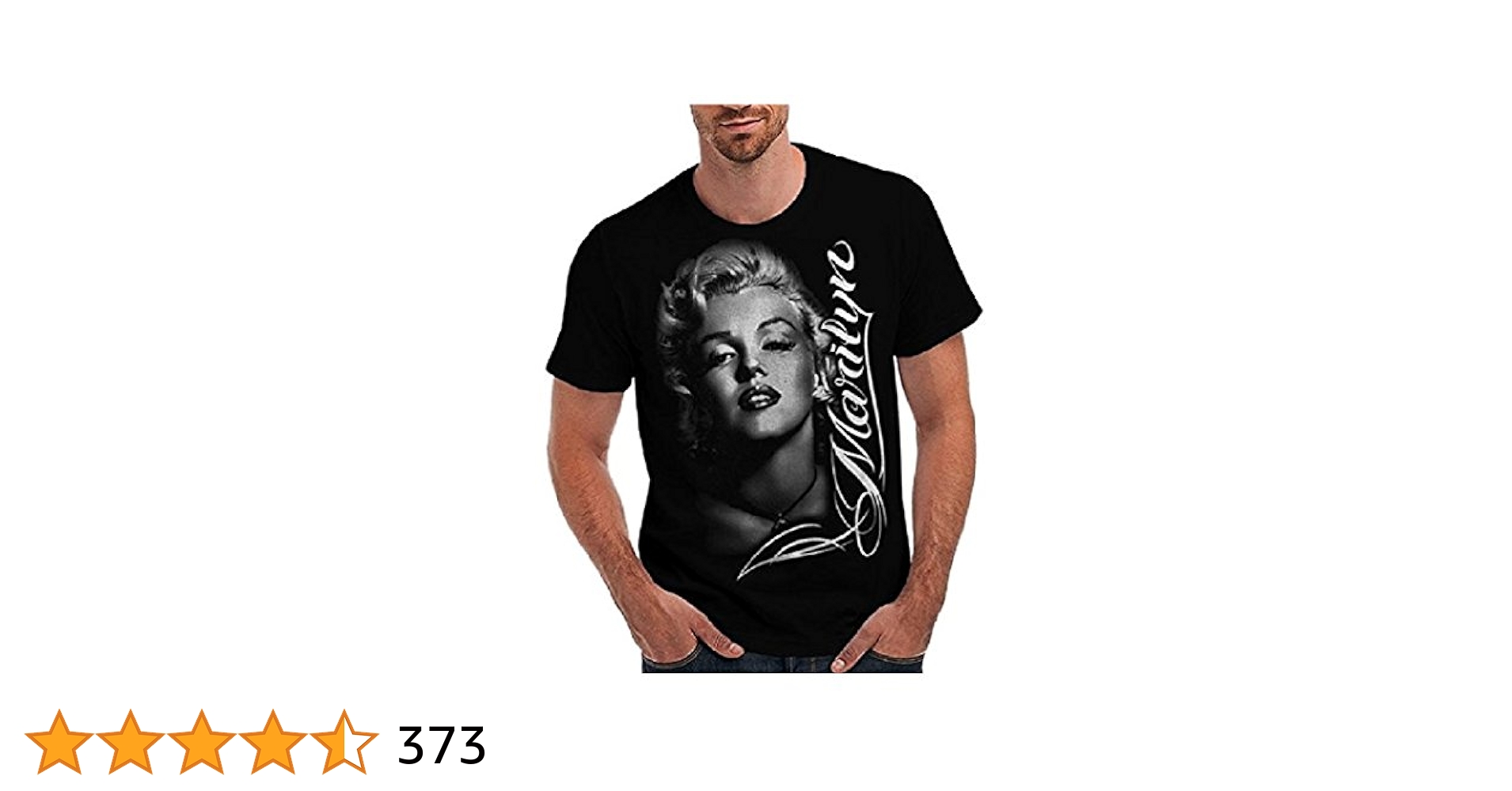 Amazon | マリリンモンロー メンズ シャツ シグネチャー ポーズ