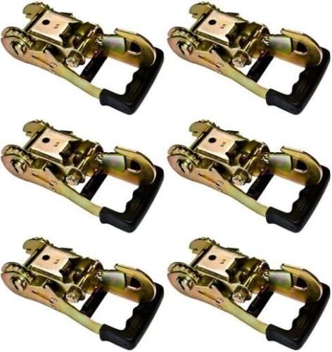 38-82-x6, Set of 6 Gradual Release Ratchets with Snap Hook for Wheel Lift L arm