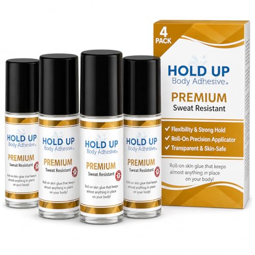 Hold Up Body Adhesive Premium – Body Glue for...