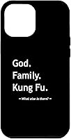 Vista 1 de Funda de Kung Fu para iPhone 13 Pro Max Cristiana Fe Jesús Cristianismo Dios Familia