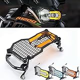 Funktion: Motorrad-Scheinwerferschutz Die Intensität des konzentrierten Lichts verbessert effektiv und verbraucht weniger.