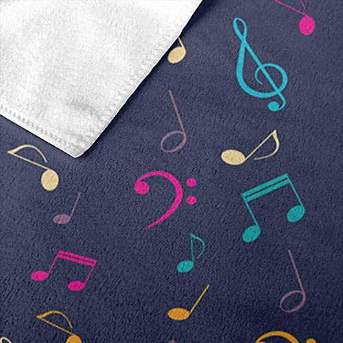 Serviette de bain 80 x 130 cm drap de plage notes musicales