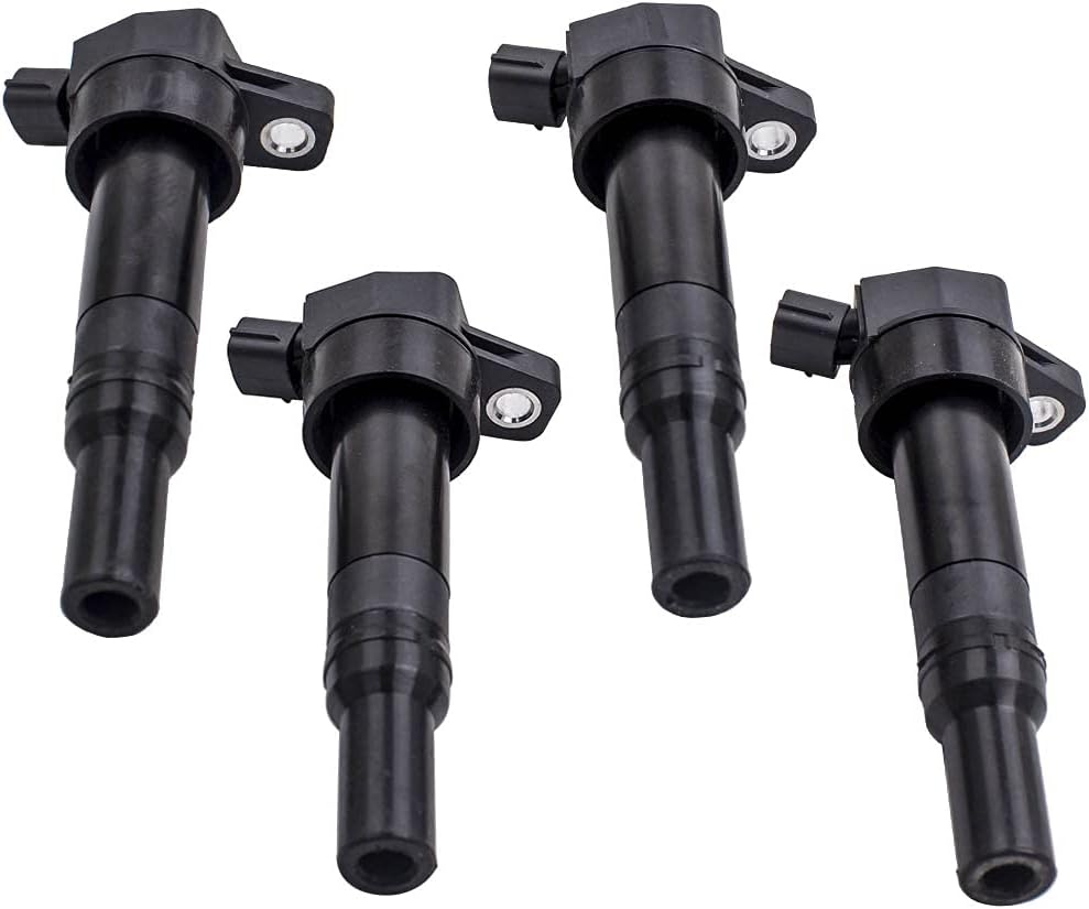 Pack of 4 Ignition Coils for Hyundai Elantra/Elantra GT