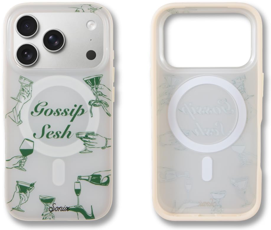 Sonix Case for iPhone 18 Pro, 17 Pro | Gossip Sesh Beige