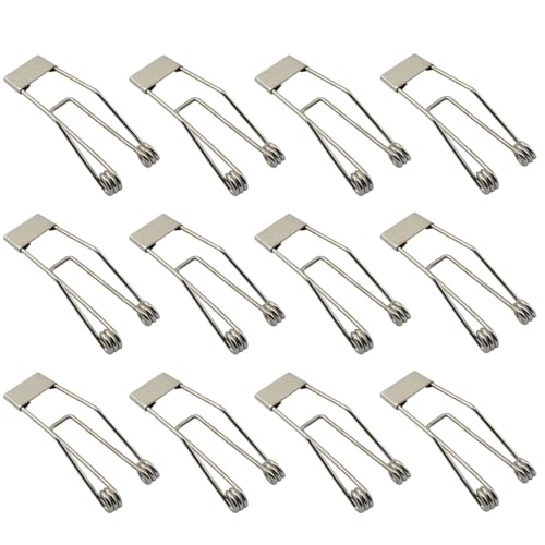 JCBIZ 20pcs Clip 4 Spring Large Lamp Fitting Downlight Clip Light Emitting Diode Recessed Lamp Fitting Clip for Fixing Ceiling Lights