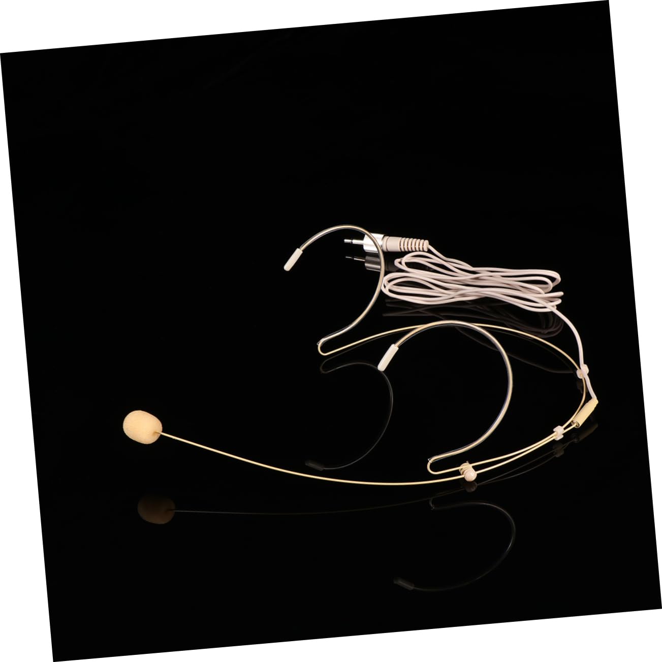 ibasenice 3pcs Microphone Stand Headset Mic Condenser for Voice Amplifier Singing Teaching