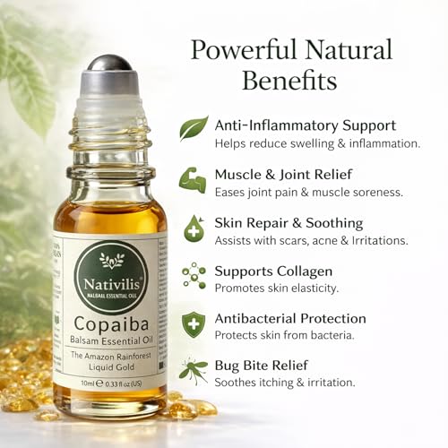 Nativilis Copaiba Aceite Esencial Roll-On 10ml miniatura 7