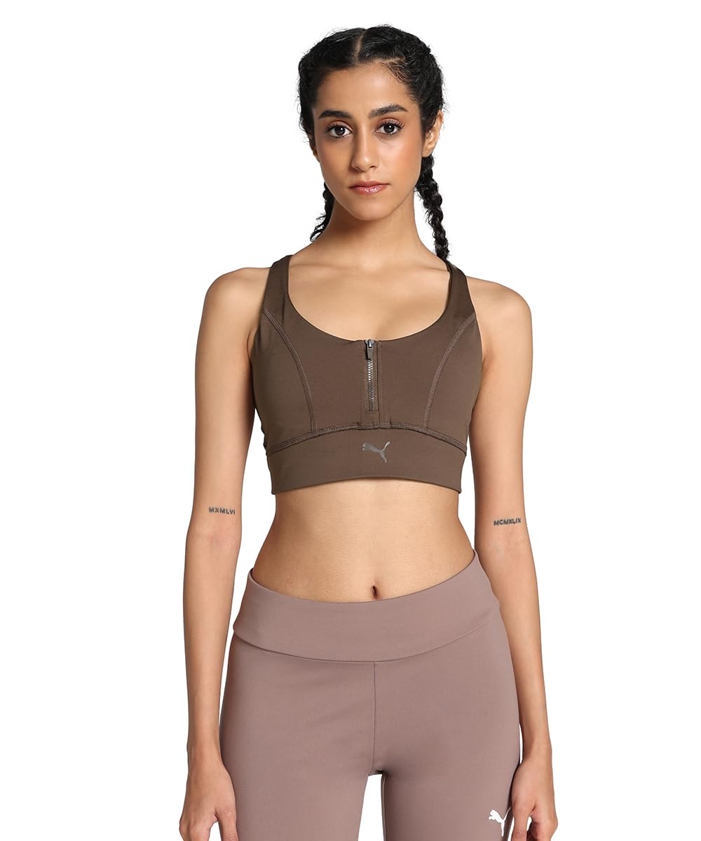 puma Women's Polyester Wired Classic Sports Bra-picture-25