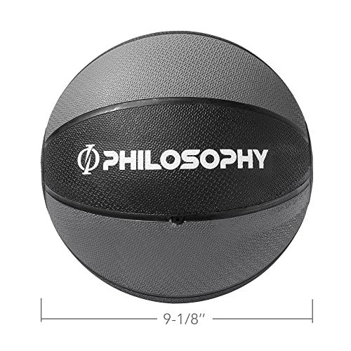 Philosophy-Gym-Medicine-Ball-Weighted-Fitness-Non-Slip-Ball
