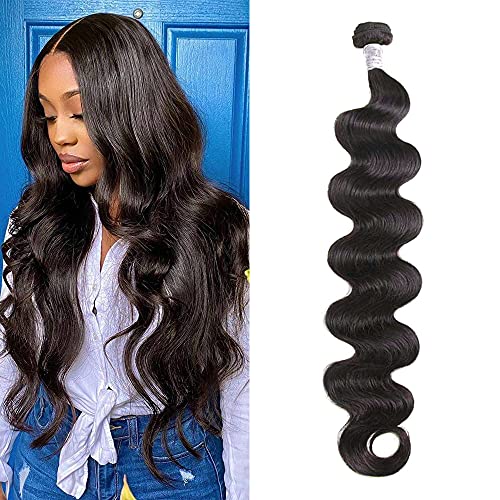 Body Wave 1 Bundle 9A 100% Unprocessed Body Wave Hair Bundle Brazilian Virgin Hair Weave Human Hair Extension (26 inch)