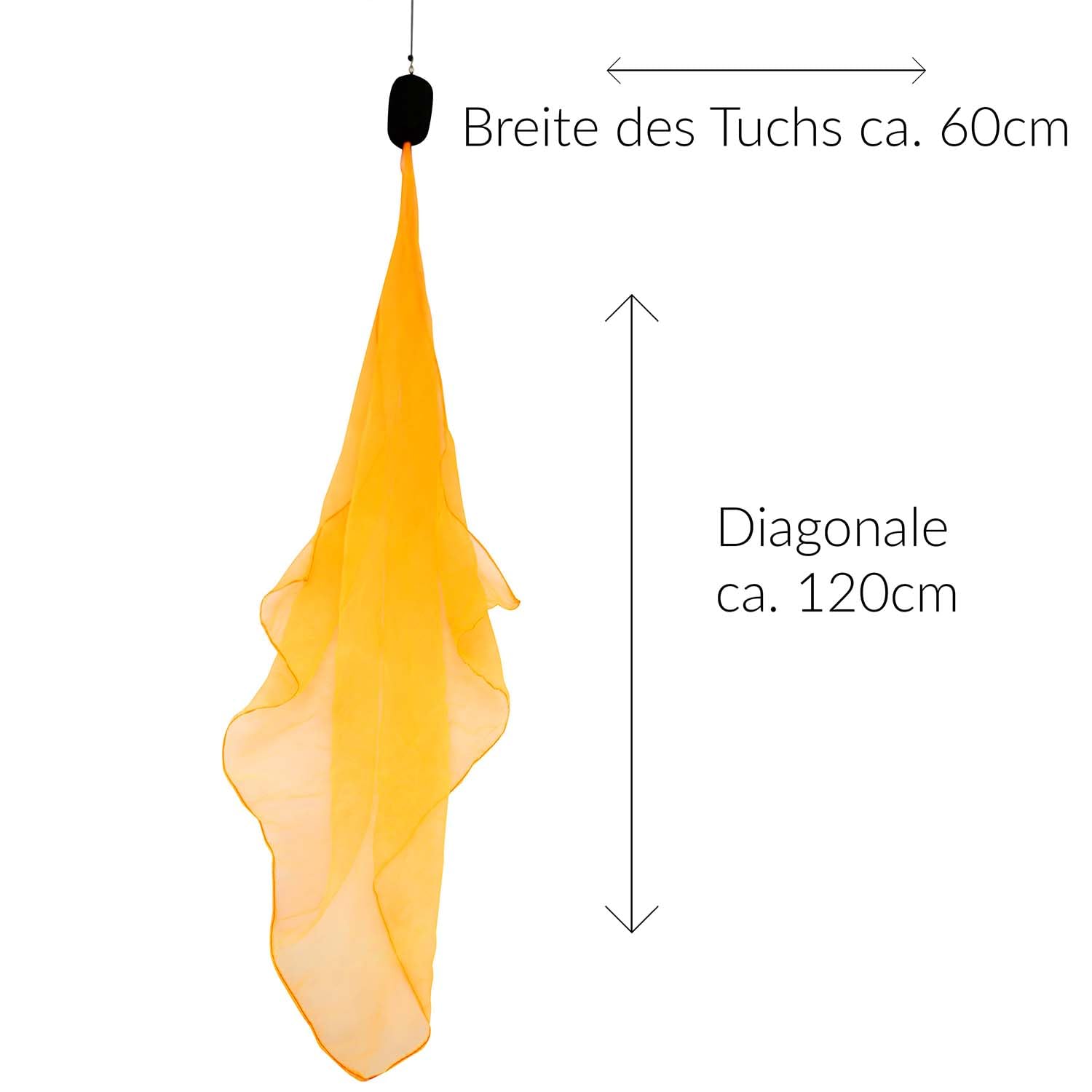 Diabolo POI Luminoso UV Naranja – Alas De ángel Para Spinning, Principiantes Y Pros