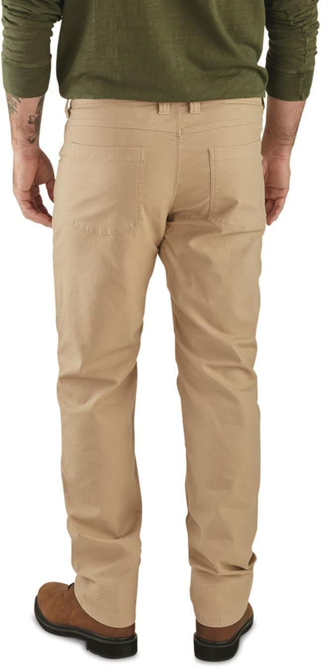 Guide Gear Stretch Canvas Pants; Men’s Work Pants for Construction, Utility, and Safety