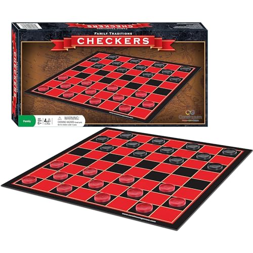 Checkers Family Traditions juego de mesa familiar miniatura 1