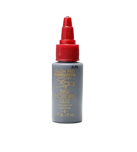 Salon Pro Hair Bonding Glue, Black, 30 ml (Pack of 1)