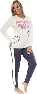 Focas by new cotton For Woman Pyjama medaum abraco pj30095-white