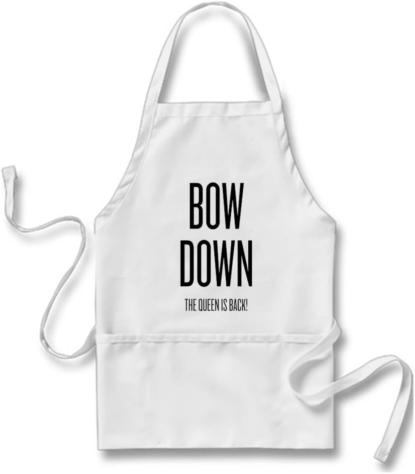 VetiVer Butchers Apron Bow Down Apron