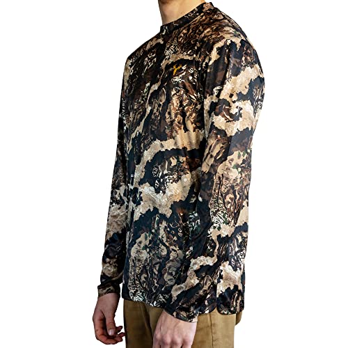 HOT SHOT Men’s Camo Hunting Long Sleeve Shirt – Quick Dry Performance Shirt2