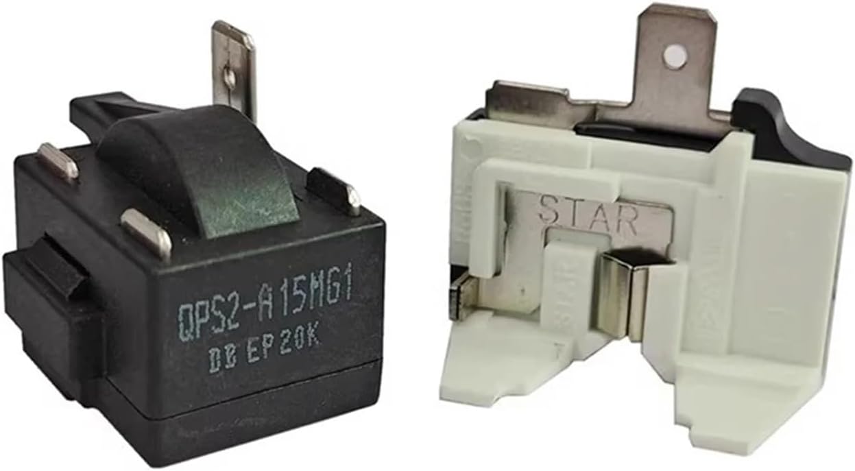 QL Supply Co Compressor QPS2-A15MG1/ Overload Thermal Protection Relay Kits For Refrigerator Accessories(Kits Type 1)