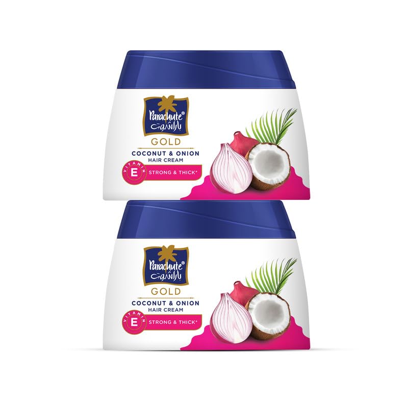 GOLD ONION HAIR CREAM COCONUT & 2X140ML | For your everyday styling