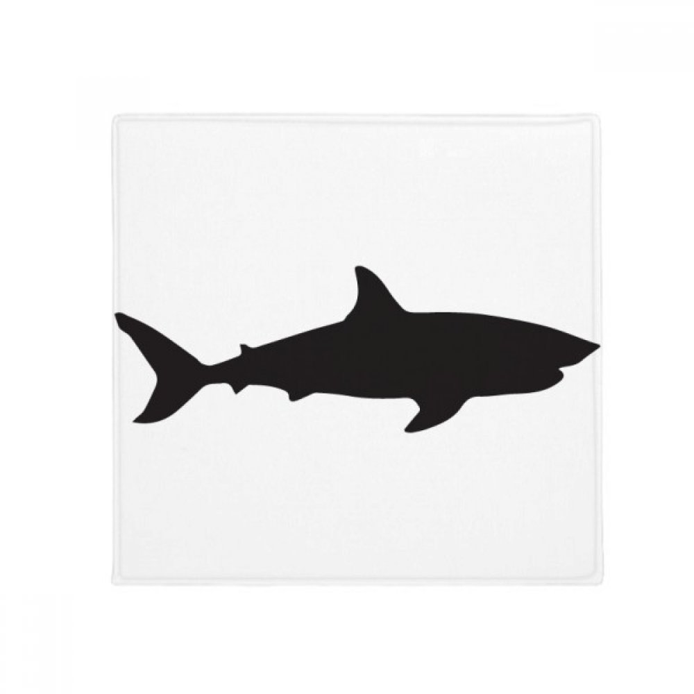 Tapis antidérapant requin bleu océan 50x50cm sécurité sol