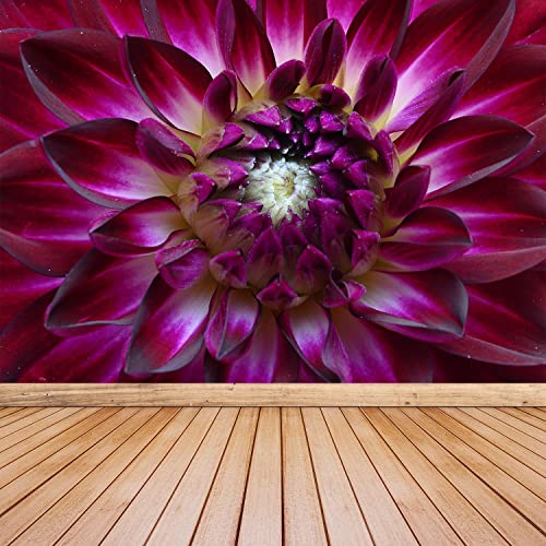 Papier peint de salon Aster violet Tulup pour une ambiance chambre cocooning - 5