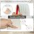 Wall Base Molding Trim Peel and Stick Rubber Baseboard Moulding 4” Wide Flexible Molding Vinyl Wall Base Cove Base (4" Wide x 16.4' Long, Creamy White)