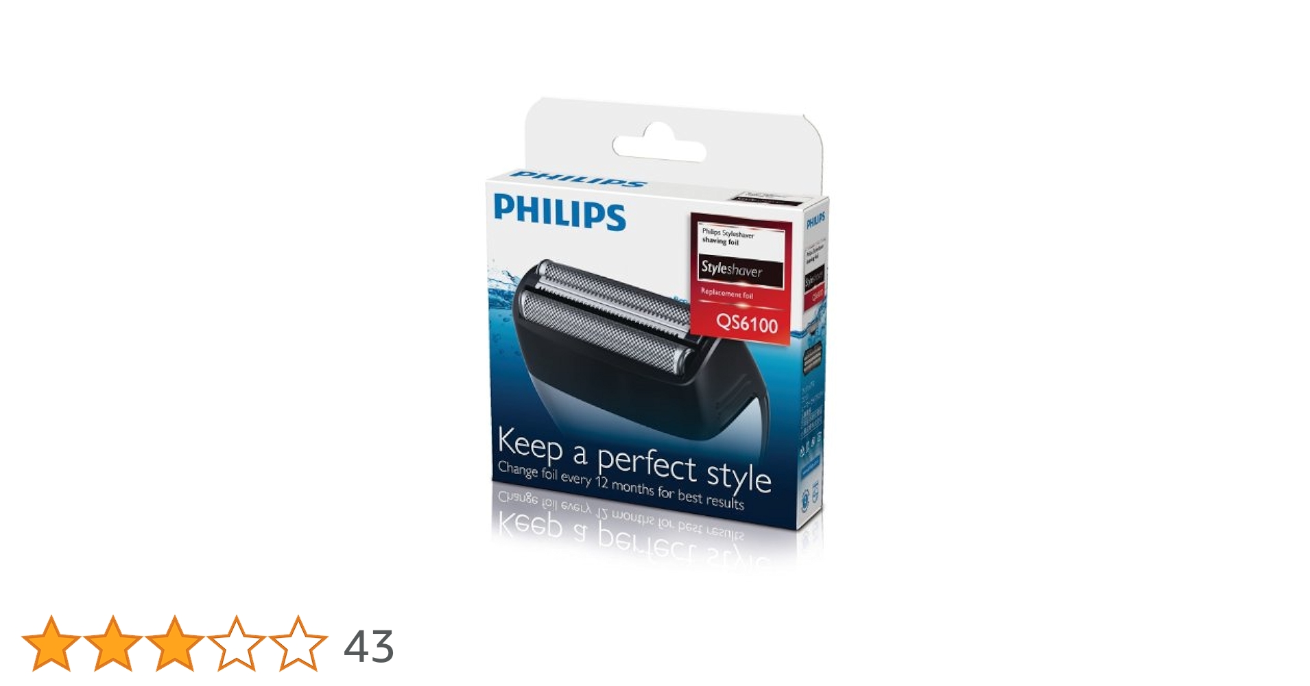 フィリップス シェーバー スタイルシェーバー用替刃 QS6150 Philips フィリップス シェーバー替刃 3000シリーズ 1000