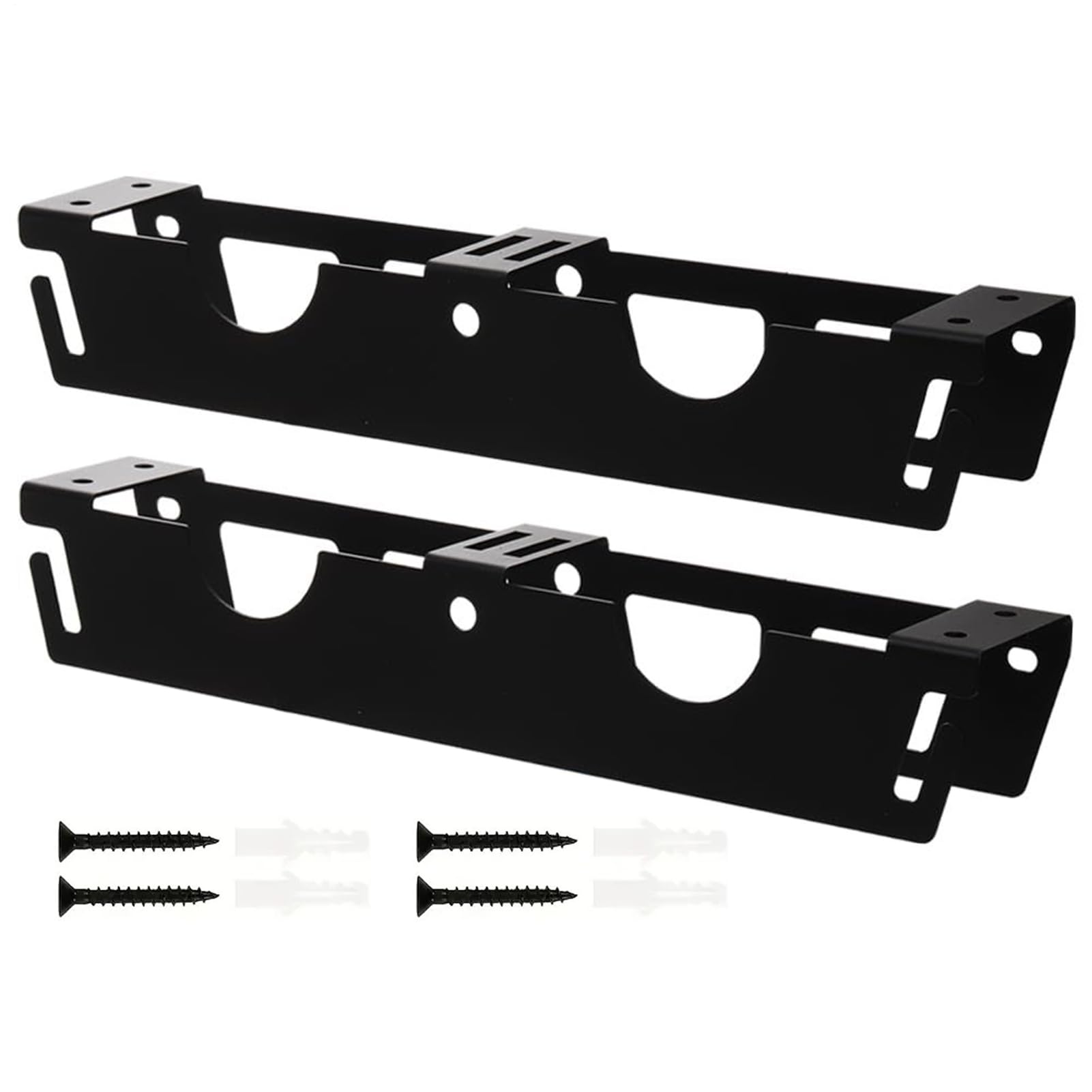 Soporte para amoladora angular y organizador de 2 ranuras para pared de garaje o taller