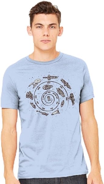 TeeFury - Timeline - Mens SciFi, Alien, T-Shirt